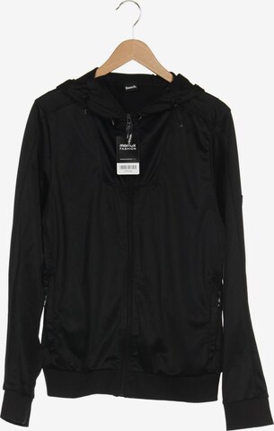 BENCH Sweatshirt & Zip-Up Hoodie in L in Black: front