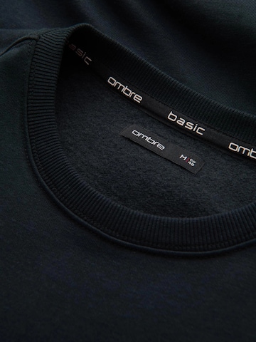 Ombre Sweatshirt 'OM-SSBN-0159' in Zwart