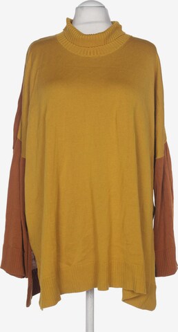 SHEEGO Sweater & Cardigan in 8XL in Yellow: front