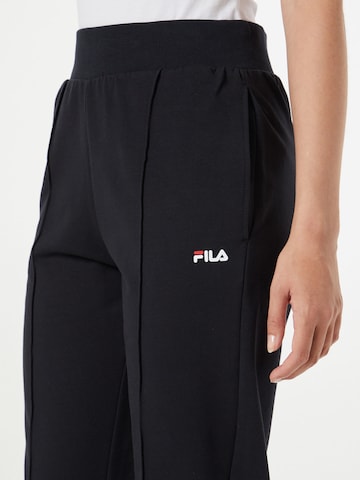 FILA Flared Broek 'BURGAS' in Zwart