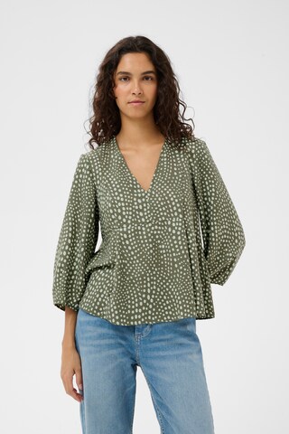 InWear Bluse in Grün: Vorderseite
