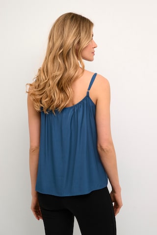 Cream Top ''Anna' in Blau