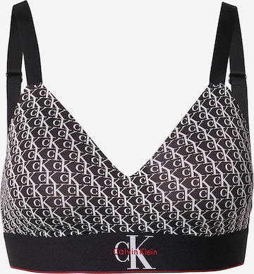 Calvin Klein Underwear Сутиен в черно: отпред