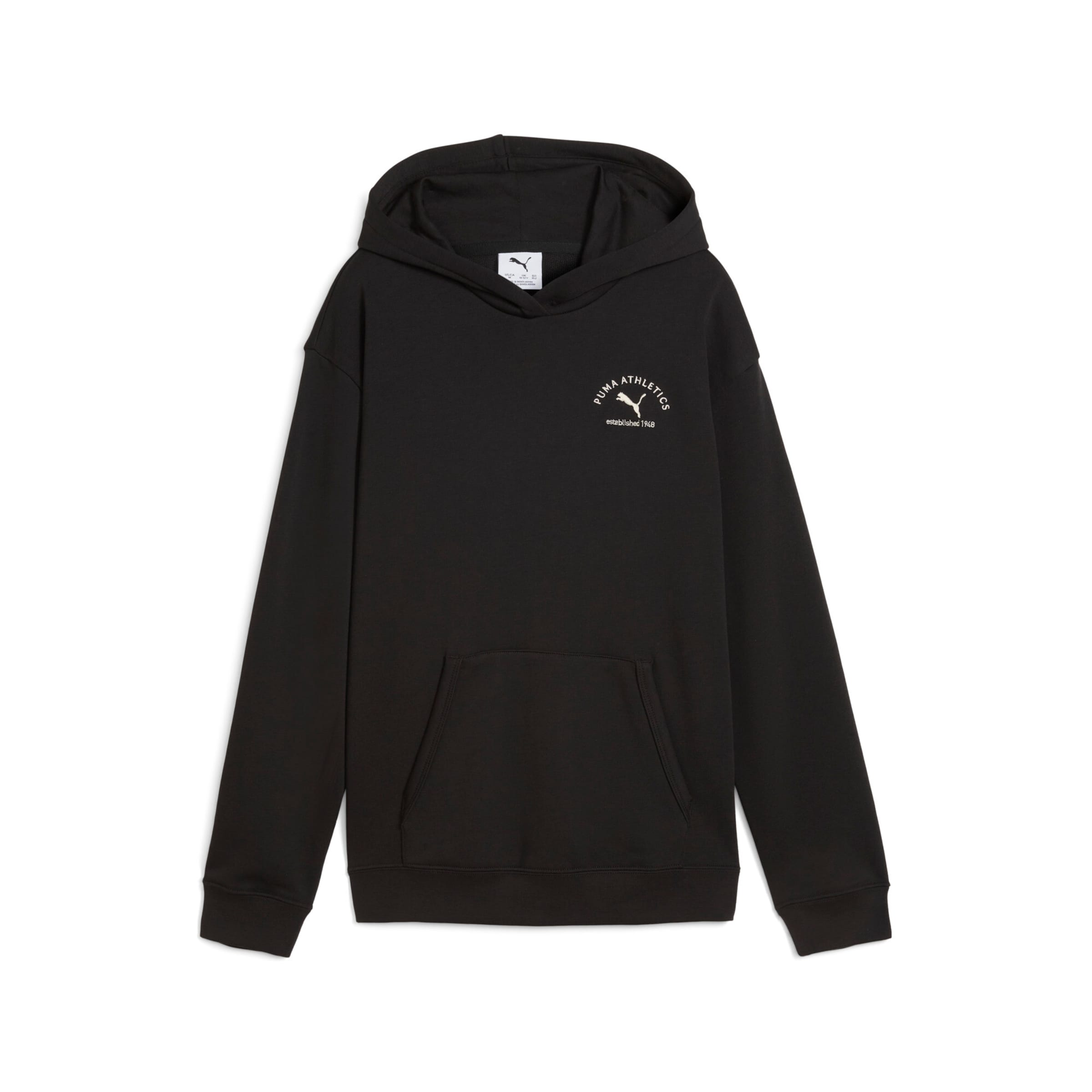 PUMA Sweatshirt in Black: front