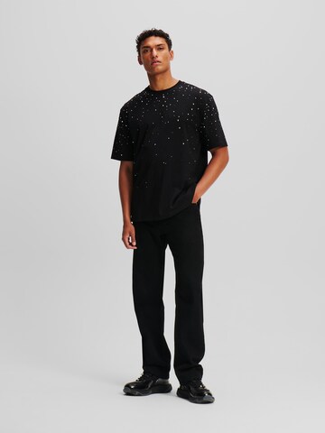 Tricou de la Karl Lagerfeld pe negru