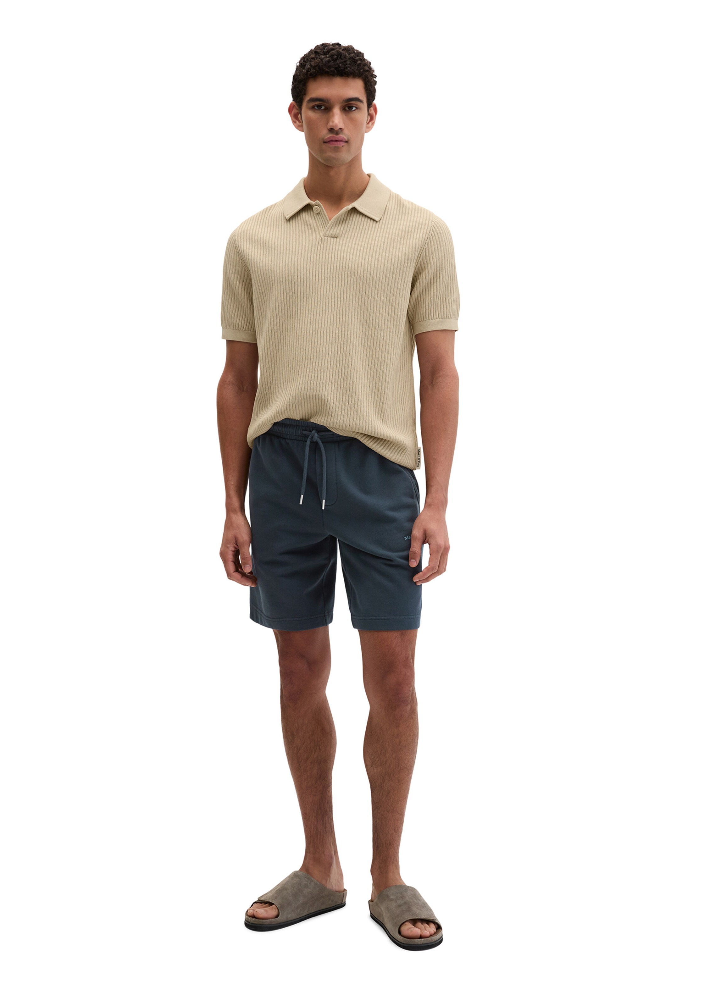 Marc O'Polo Regular Broek in Blauw