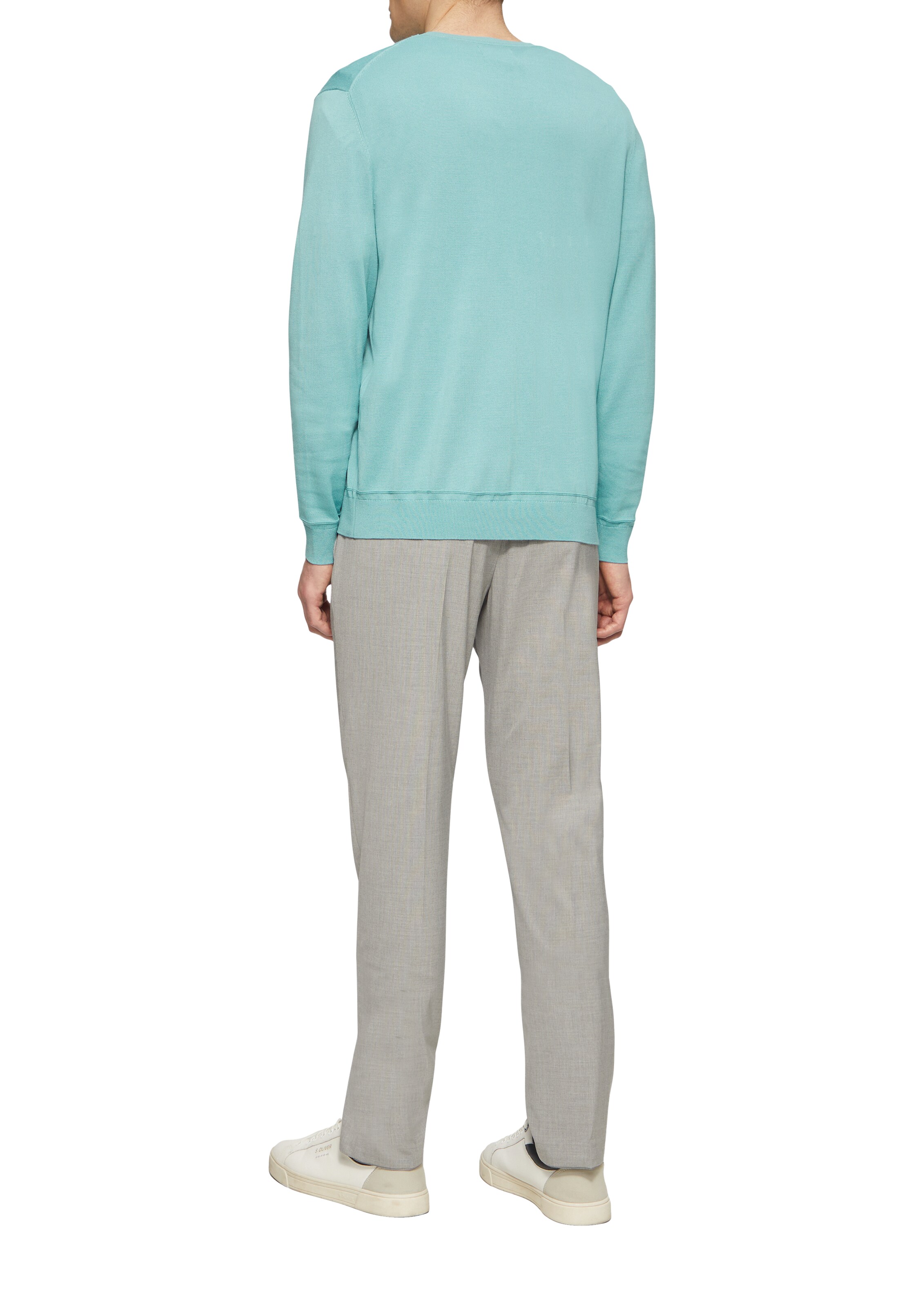 Pull-over 'Edler' s.Oliver BLACK LABEL en vert