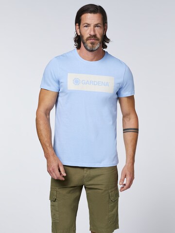 Gardena T-Shirt in Blau: predná strana