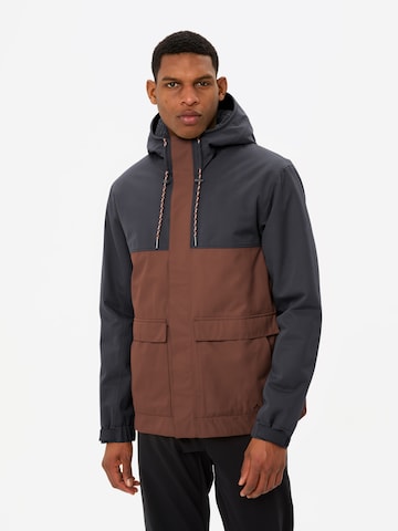 VAUDE Outdoor jacket 'Manukau III' in Brown: front