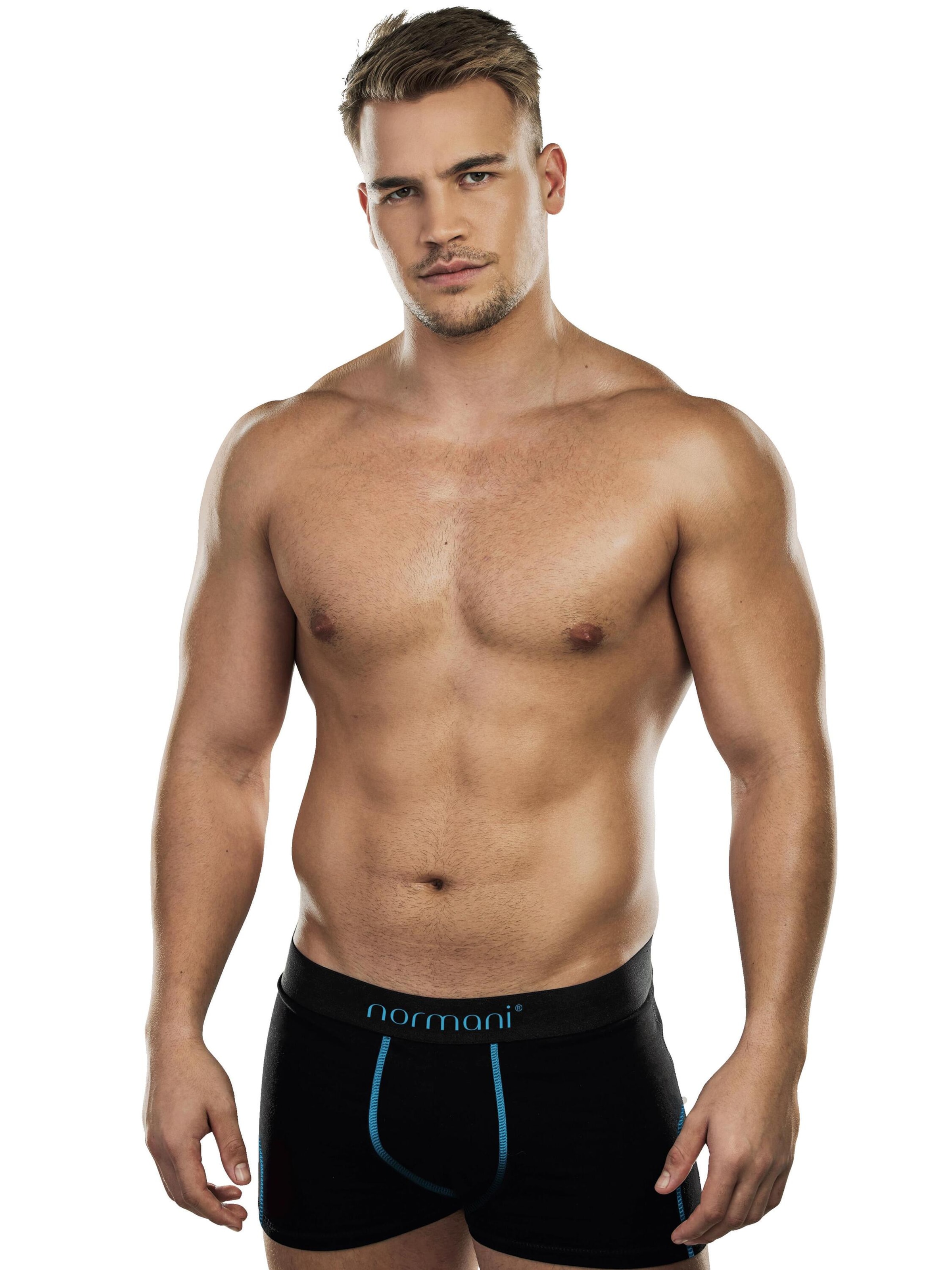 normani Boxershorts in Zwart: voorkant