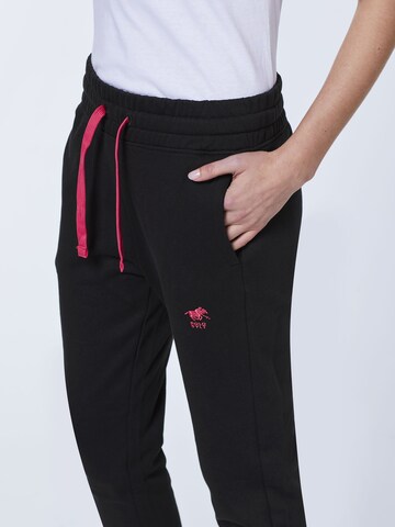 Polo Sylt Tapered Hose in Schwarz