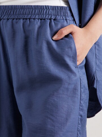 MSCH COPENHAGEN - Loosefit Pantalón 'Disa' en azul