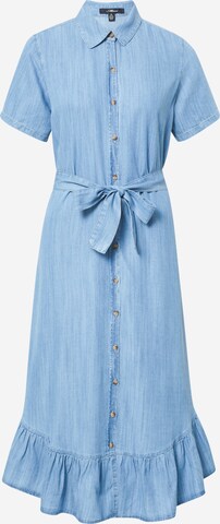 Mavi Shirt Dress in Blue: front