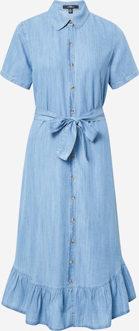 Robe-chemise Mavi en bleu : devant