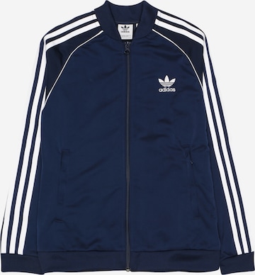 Veste mi-saison 'Adicolor Sst' ADIDAS ORIGINALS en bleu : devant