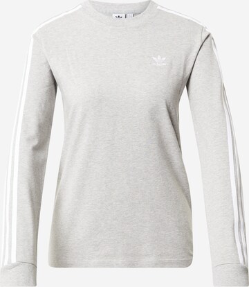 ADIDAS ORIGINALS Shirt in Grijs: voorkant