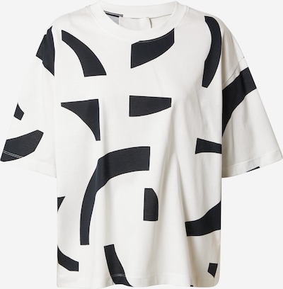 3.1 Phillip Lim T-shirt oversize en noir / blanc, Vue avec produit