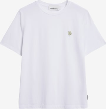 ARMEDANGELS Shirt 'LUALAA ICONS' in Wit: voorkant