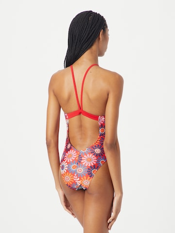 ADIDAS SPORTSWEAR Bralette Active Swimsuit 'adidas x Farm Rio' in Red