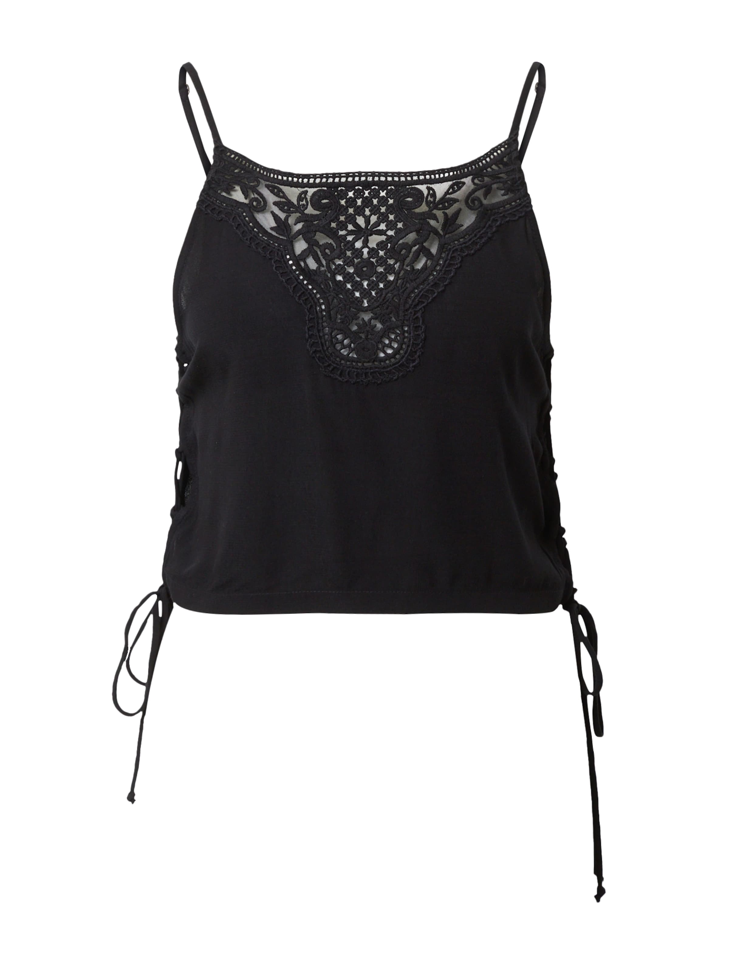 ABOUT YOU Topp 'Fenna' i svart: framsida