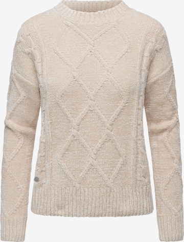 Ragwear Sweater 'Jannina' in Beige: front