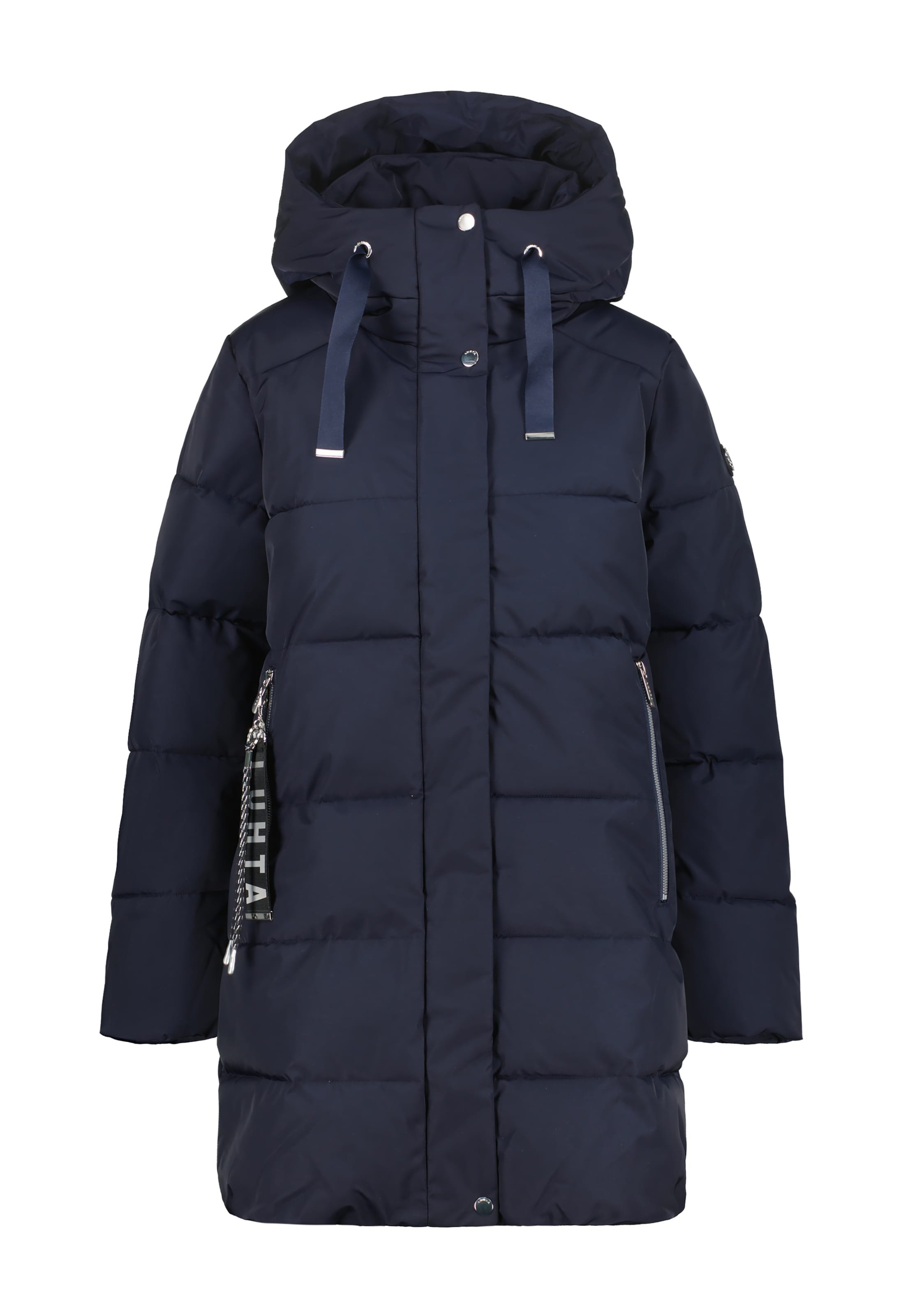 LUHTA Vinterfrakke &#x27;Halla&#x27; i blå: forside