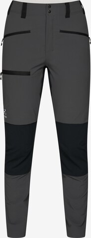 Haglöfs Regular Outdoor Pants in Grey: front