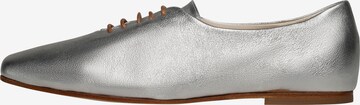 Henry Stevens Lace-Up Shoes 'Audrey PW' in Silver