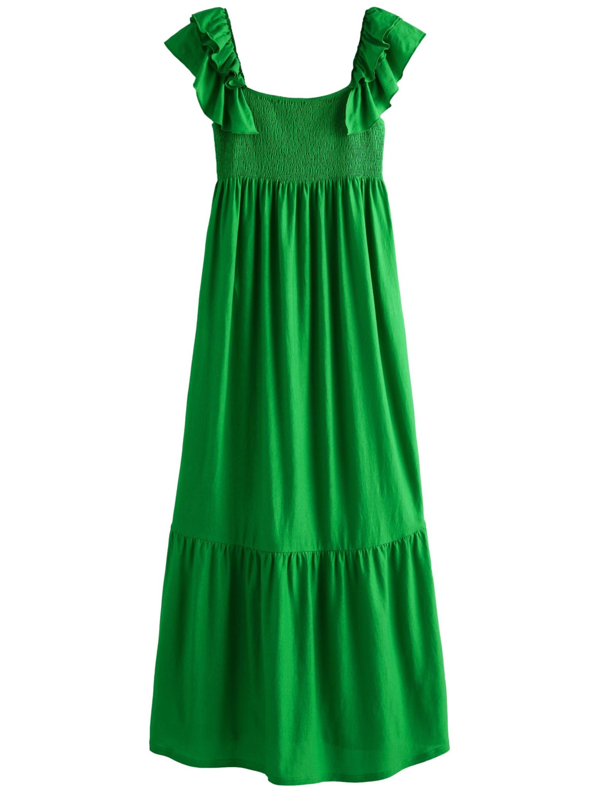 Rochie de la Next pe verde: față