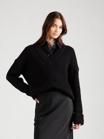 DRYKORN Pullover 'DANILIO' in Schwarz: Vorderseite