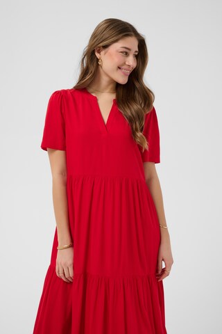 Robe 'CRTiah' Cream en rouge