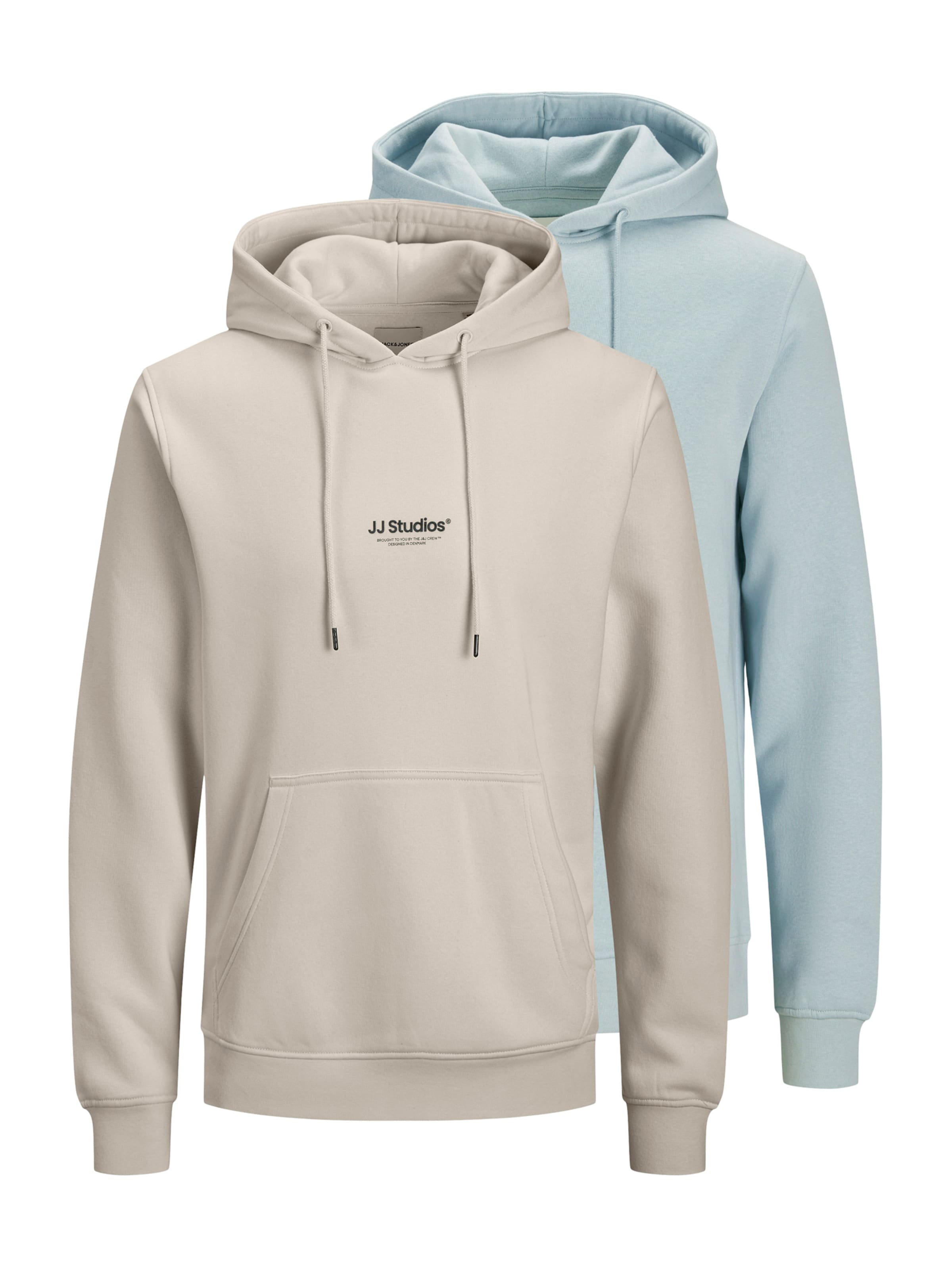 Sweat-shirt 'JJESOHO' JACK & JONES en bleu : devant