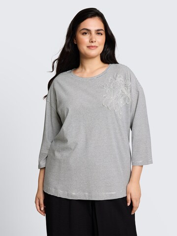 T-shirt Tom Tailor Women + en blanc : devant
