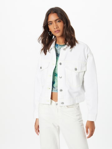 Pimkie Between-Season Jacket 'JATRAC' in White: front