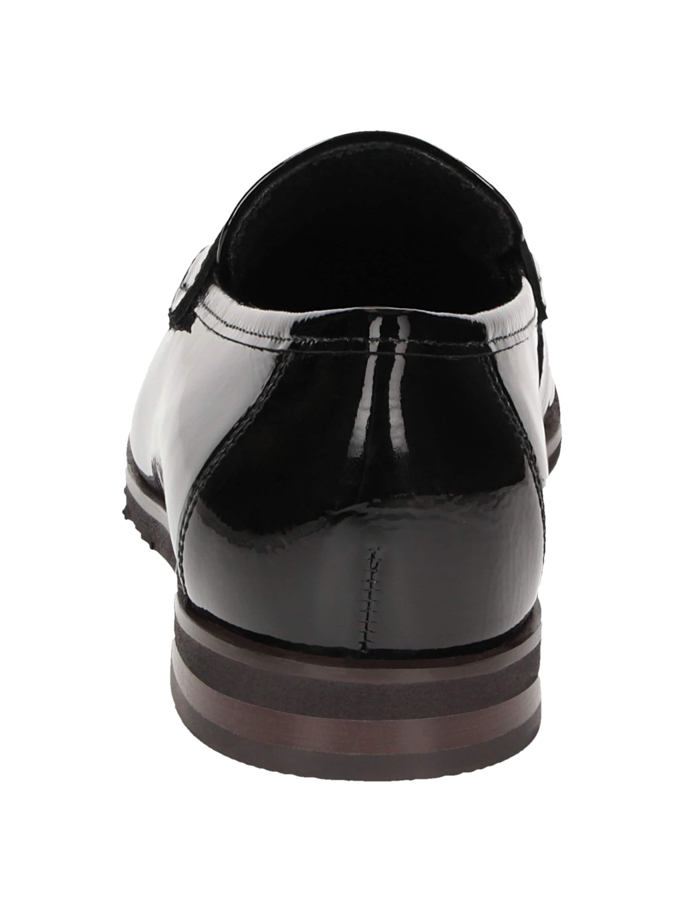 SIOUX Mocassins ' Bovinia-713 ' in Zwart