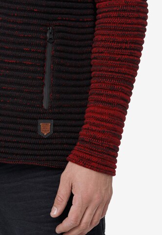 Rusty Neal Knit Cardigan in Black