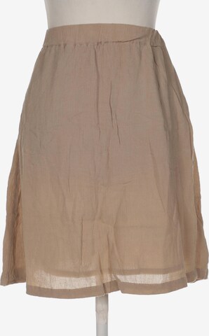 Kaffe Skirt in XS in Beige: front