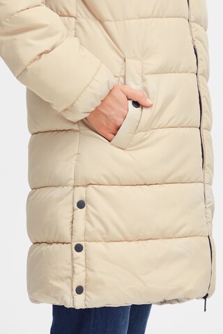 Fransa Winter Jacket 'Mabelle' in Beige