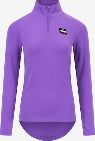 Eivy Funktionsshirt 'Journey' Base-Layer-Top in Lila: Vorderseite
