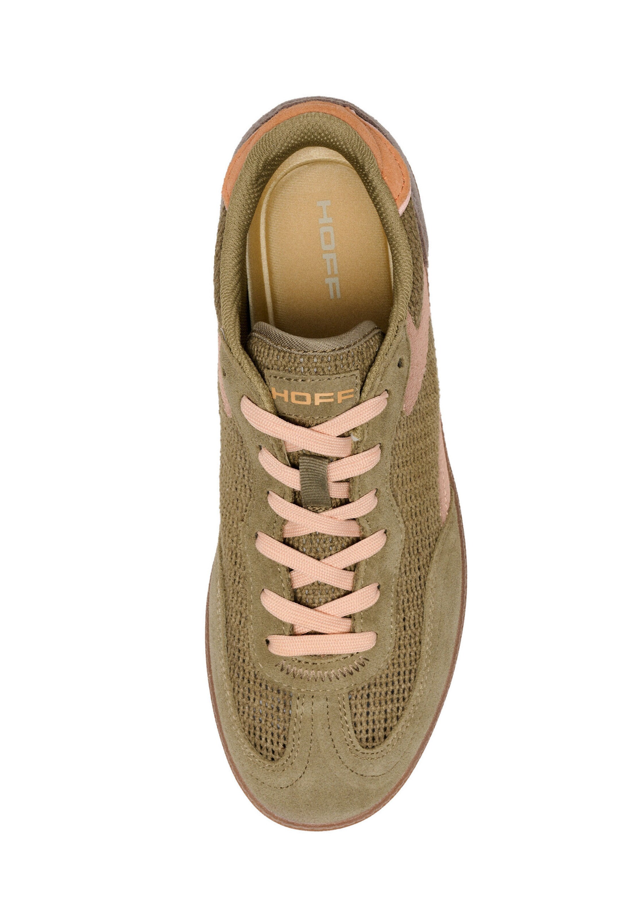 Sneaker bassa 'Park Crochet' di HOFF in verde