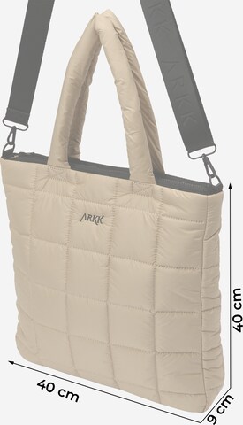 ARKK Copenhagen Torba shopper w kolorze beżowy