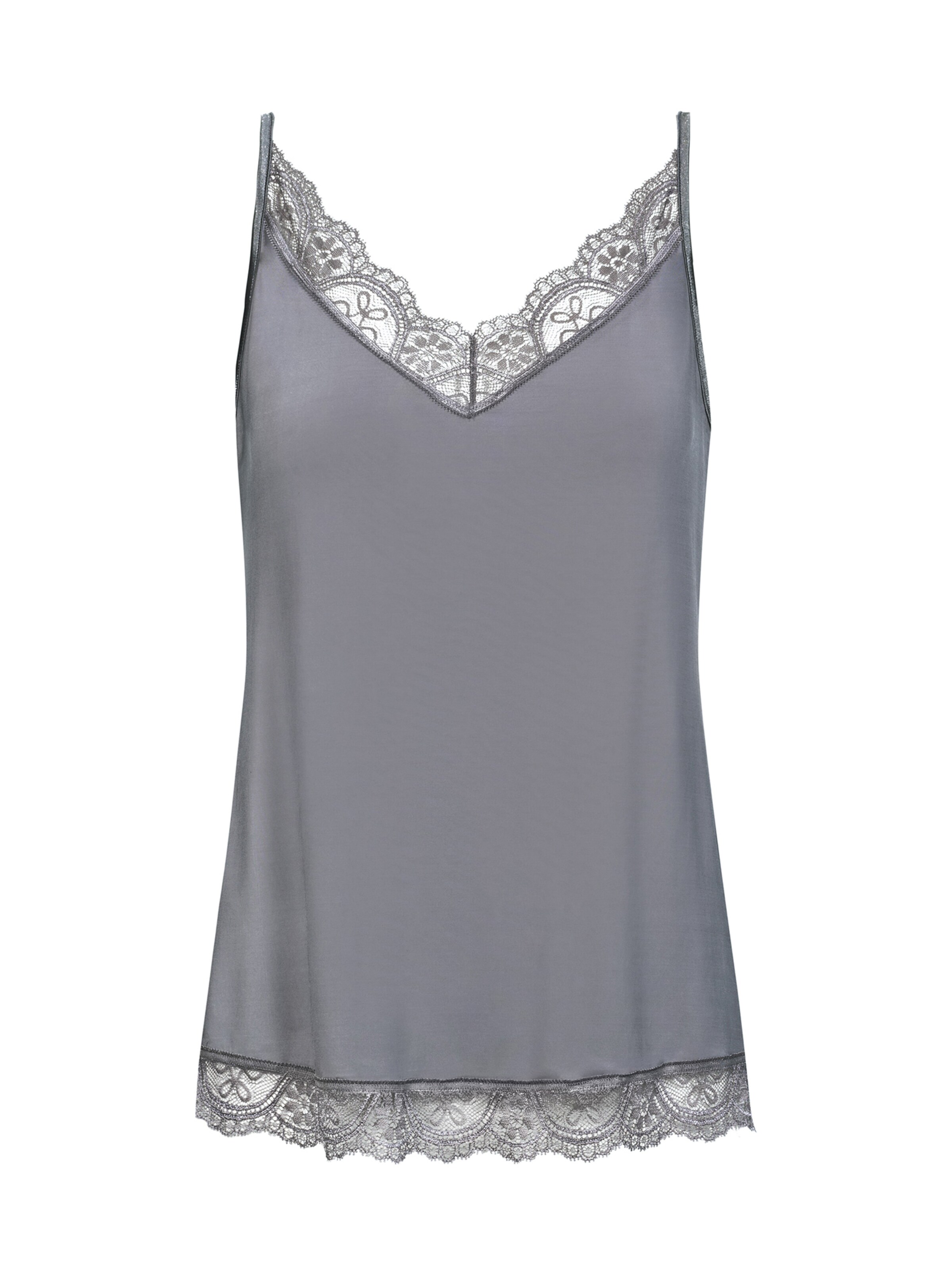 Mey Onderhemd 'Poetry' in Grijs: voorkant