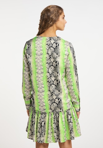 IZIA Shirt dress in Green