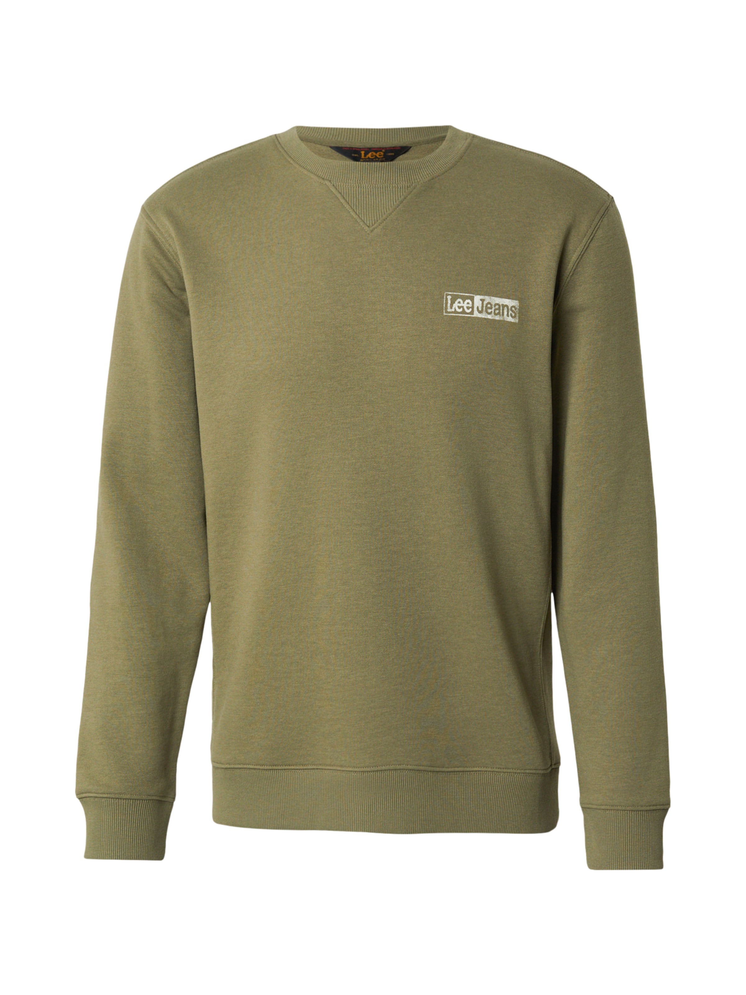 žalia Lee Megztinis be užsegimo: priekis