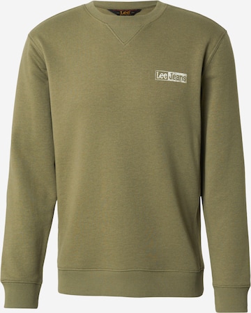 žalia Lee Megztinis be užsegimo: priekis