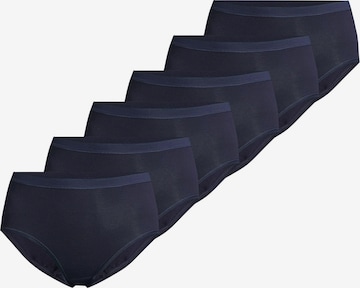 CON-TA Panty 'Feinripp' in Blue: front