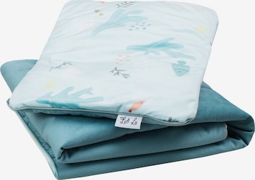 Luli Lu Decke Kissen Set 'Fisch' in Blau: Vorderseite