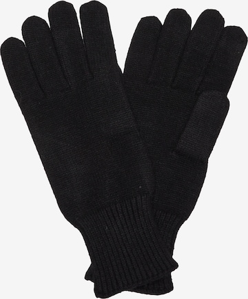 s.Oliver Handschuhe in Schwarz: Vorderseite
