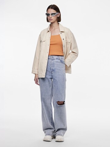 PIECES - Top 'PCNukisa' en naranja