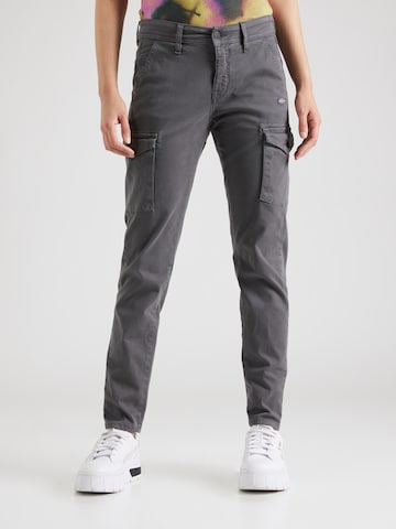 Gang Regular Cargo Pants 'Amelie' in Grey: front